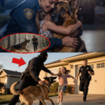 “After a Daring Rescue That Saved a Woman from a Fiery Crash, Hero K9 Loses a Leg—But What Happens Next Will Leave You Speechless: A Police Officer’s Unbelievable Act of Devotion Changes Everything. Could This Be the Most Heartwarming Bond Between Human and Dog Ever Witnessed?”