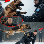 Hero Police Dog Breaks Tradition at Fallen Officer’s Memorial, Pointing Out a Liar in the Ranks! Ceremony Turns Into Whirlwind of Tears, Suspicion and Fear as the Truth About a Shocking Internal Betrayal Is Revealed—A Loyal K9’s Extraordinary Senses Put Justice Before Brotherhood!