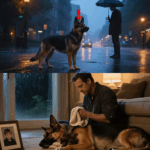 How a German Shepherd Puppy Blocked the Road and Changed a Man’s Destiny Sometimes, the most life-altering moments come from the smallest of gestures. A German Shepherd puppy blocking a road may seem like a simple inconvenience, but it became the pivotal moment that would forever alter the life of a passing driver. This unlikely encounter between a man and a puppy led to a life-changing series of events that neither of them could have predicted. Click here to uncover the touching story of how a puppy transformed a man’s life simply by standing in the road.
