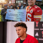 Patrick Mahomes spent $87,000 to rescue a humble diner that once welcomed him with complimentary meals during his high school days — but it was the heartfelt message on the new sign that brought the owners to tears as they embraced each other.  For three years, this family-run eatery had given Mahomes free breakfasts. Upon discovering they were facing bankruptcy, he discreetly settled their debts and presented them with a sign that read: “Home of the people who nourished my dream every morning.” 🍳🥓💵
