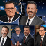 🚨🎤💥 THE MIC-DROP THAT SHOOK LATE-NIGHT TO ITS CORE: Karoline Leavitt’s Fiery Showdown with Stephen Colbert Unveils a Bitter Truth—And What Happened Next Exposed Late-Night’s Soft Underbelly! 🤯📺🔥  NEW YORK, NY – What began as just another seemingly routine taping of The Late Show with Stephen Colbert on July 23, 2025, would spiral into an electrifying, unscripted confrontation that left the audience stunned, the host visibly rattled, and the media world in a frenzy. This wasn’t merely an interview; it was a cultural earthquake, a raw clash of realities that tore through the veneer of late-night comedy and exposed the raw nerves of a deeply divided America.