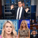 🚨💥 Hollywood Shockwave: David Letterman Blasts CBS After ‘The Late Show With Stephen Colbert’ Cancellation! 🔥🤯  Los Angeles, California – The American entertainment landscape is currently in an uproar following a shocking development involving media giant CBS and two of late-night television’s most iconic figures: David Letterman and Stephen Colbert. Recently, David Letterman, the man who defined an era of late-night television, delivered a thunderous blow to CBS after their surprising decision to cancel “The Late Show with Stephen Colbert.” Letterman’s actions were not merely a statement; they constituted a public, scathing, and deeply sarcastic “word war,” prompting the public to ask a big question: Behind CBS’s “financial issues” facade, could there be another hidden agenda?