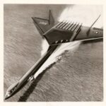 Jim Escalle posts: Convair TB-58 Hustler from the 43rd BW at Little Rock AFB in 1965. The TB-58 was a modified B-58. The navigator station was removed and replaced with a second pilot station, where the instructor pilot sat. Windows were added for the instructor to see out. (photo by Dick Dirga)