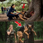 Neighbors Saw a German Shepherd Crying Silently in the Rain After a Fire Destroyed His Family’s Home—And When They Finally Got Close Enough to See What He Was Cradling in His Jaw, Hearts Broke Across the Entire Town… click the link to read more.