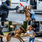 “Exhausted and Overworked, a German Shepherd Struggled to Pull a Heavy Cart—Until a Young Girl Stepped In and Changed Everything” Click the link to read the full story.