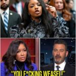 JD Vance in SHOCK as Jasmine Crockett DROPS BOMBSHELL on Live TV, Exposing His Dark Secrets and Unraveling His Career – You Won’t Believe What Happened Next!