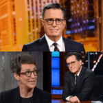 Late-Night CHAOS: Karoline Leavitt’s Explosive Appearance Triggers MELTDOWN on National TV — She Tries to “Own” the Show, But Colbert’s Razor-Sharp Retorts SHRED Her Reputation in Real Time… Studio in Shock as He Delivers a Legendary Final Blow: “You Just Made My Ratings Skyrocket.”