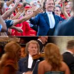 As André Rieu begins “Hör ich Zimbalklänge”, a hush falls over the audience—captivated from the very first note. The music flows like a dream, weaving through the crowd with tender elegance and quiet power. Eyes glisten, hands clasp, and smiles soften as memories seem to awaken with each shimmering sound of the cymbals. There’s a quiet magic in the air—something almost sacred. It’s not just a concert; it’s a moment suspended in time, where music speaks directly to the heart and leaves everyone forever changed. An unforgettable performance that lingers long after the final note fades.